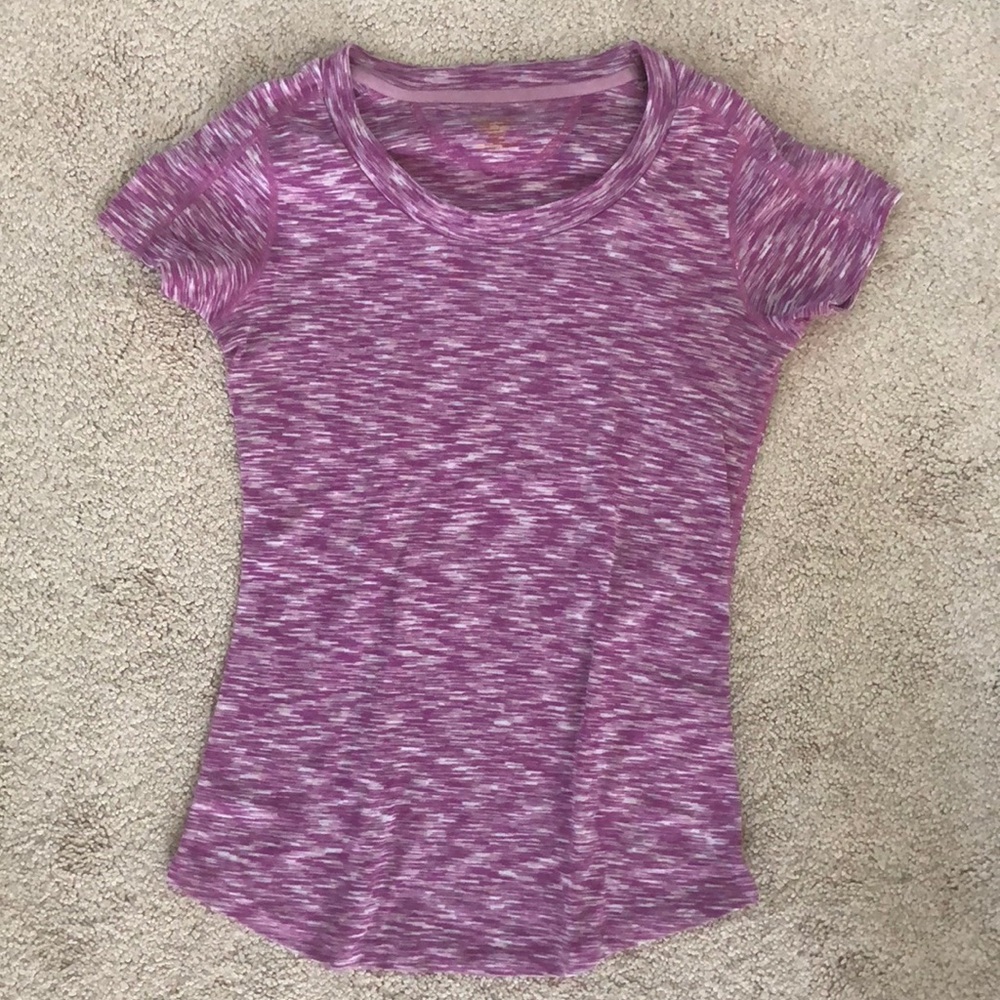 Dry fit pink top